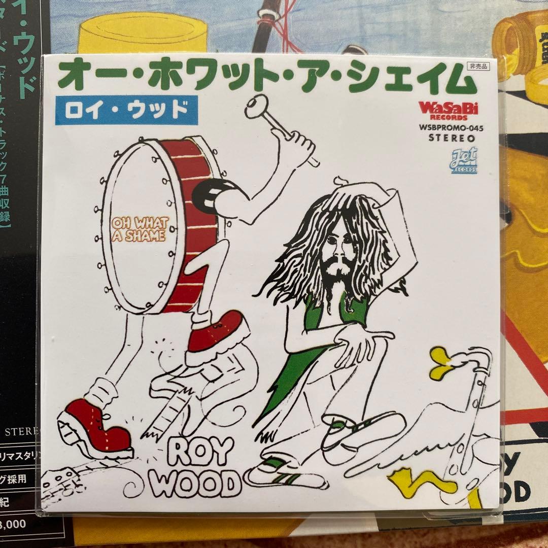 ロイ・ウッド　マスタード　紙ジャケット　シングル付き