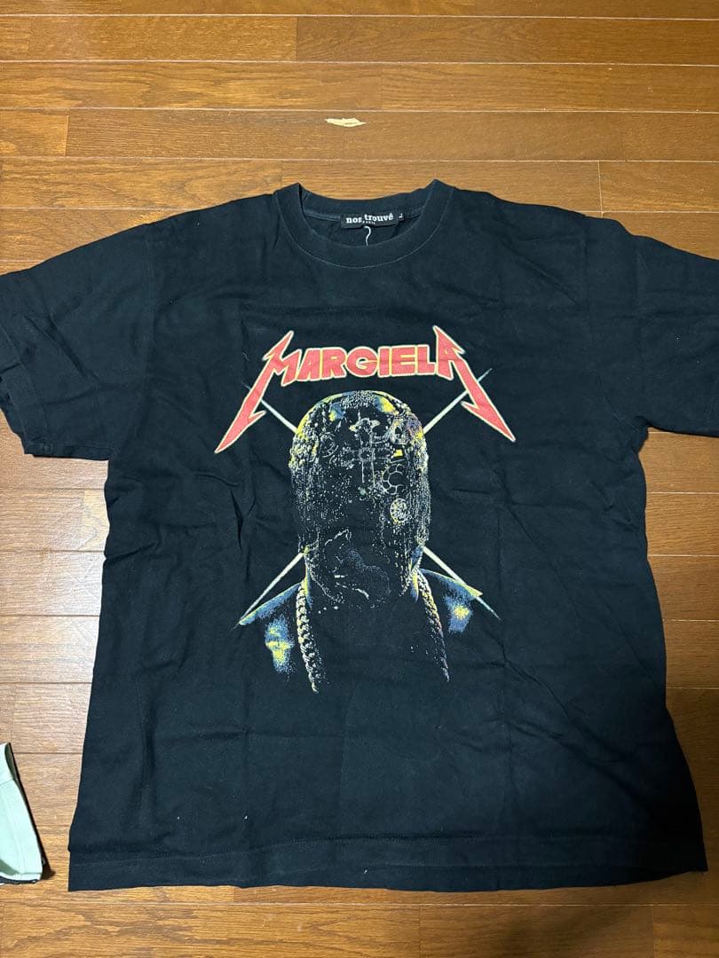 non trove MARGIELA ブラック Tシャツ Lサイズ