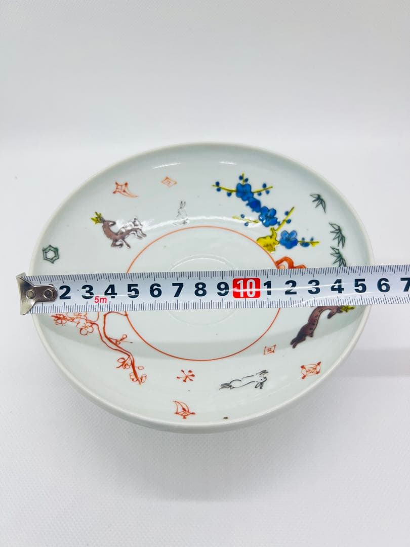 【新品】　工房あめつち　色松 吉祥図浅鉢