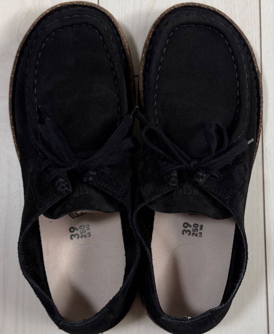 BIRKENSTOCK ビルケンシュトック ブラックスエード 39 25cm相当