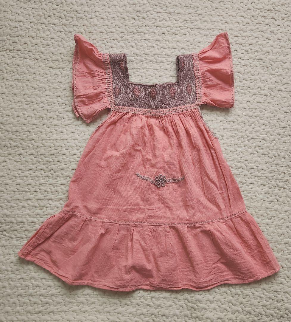 littlemaddie メキシカンドレス 1～3Y