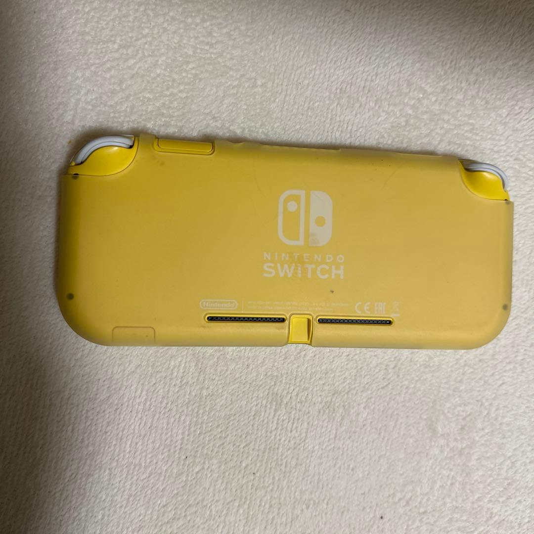 Nintendo Switch Lite イエロー　箱無し　カバー付き