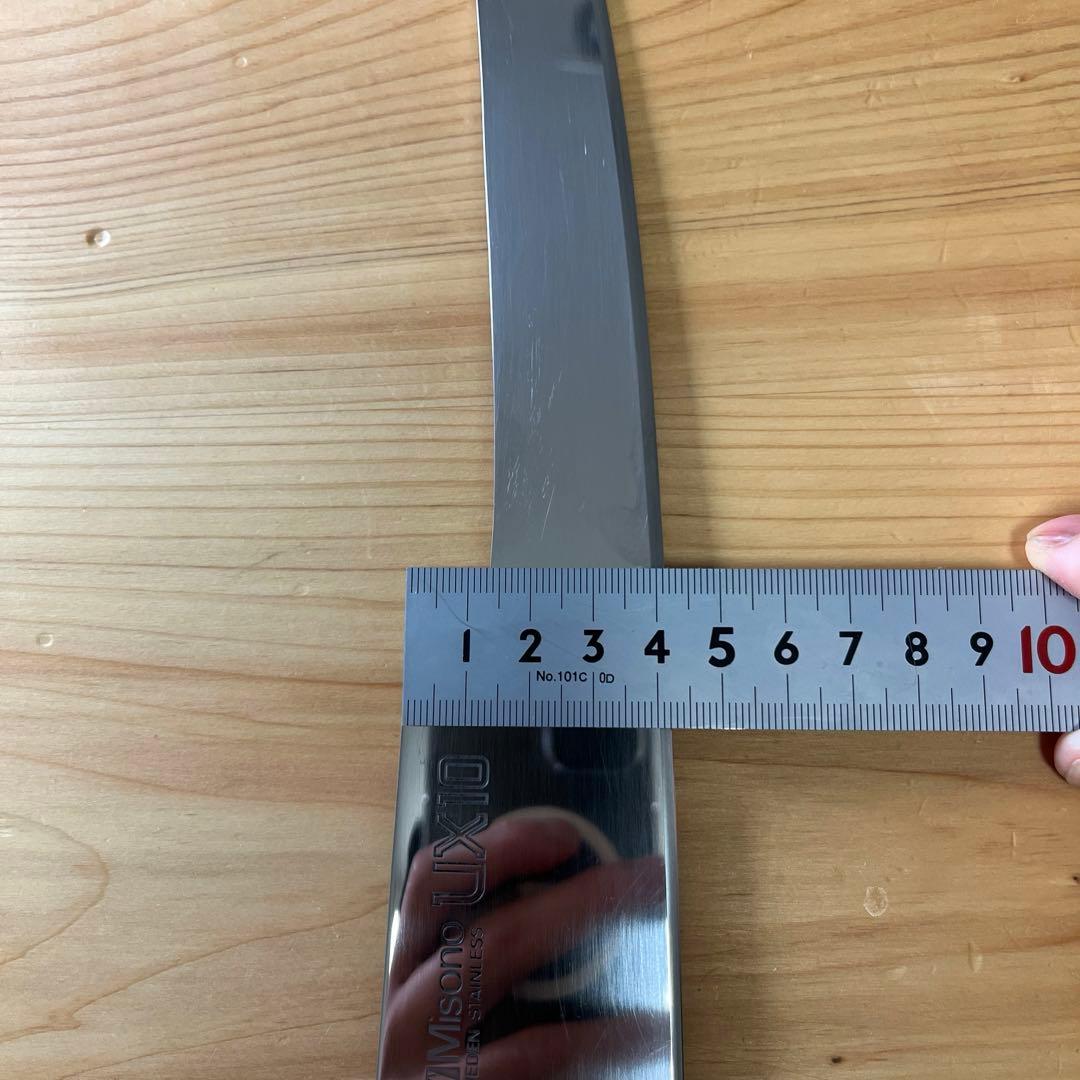 Misono UX10 特注牛刀 25cm 鞘付き