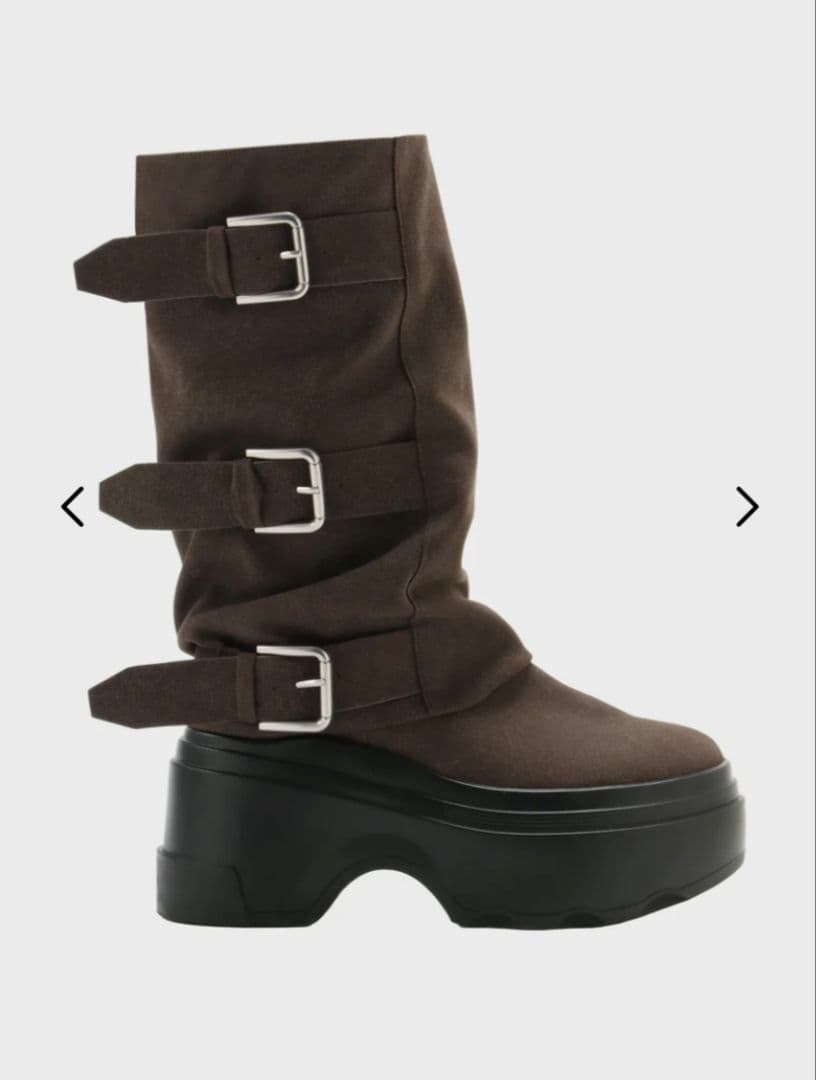 【the toe】Schaafen Belt Boots