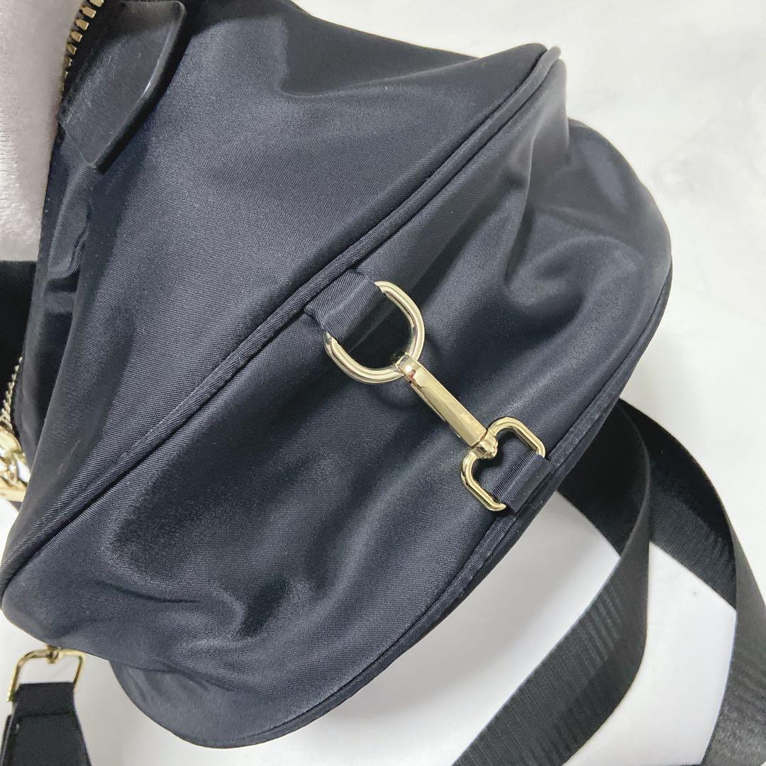 PECHINCHAR ペシンシャ メタルファスナー ショルダーバッグ 黒 極美品
