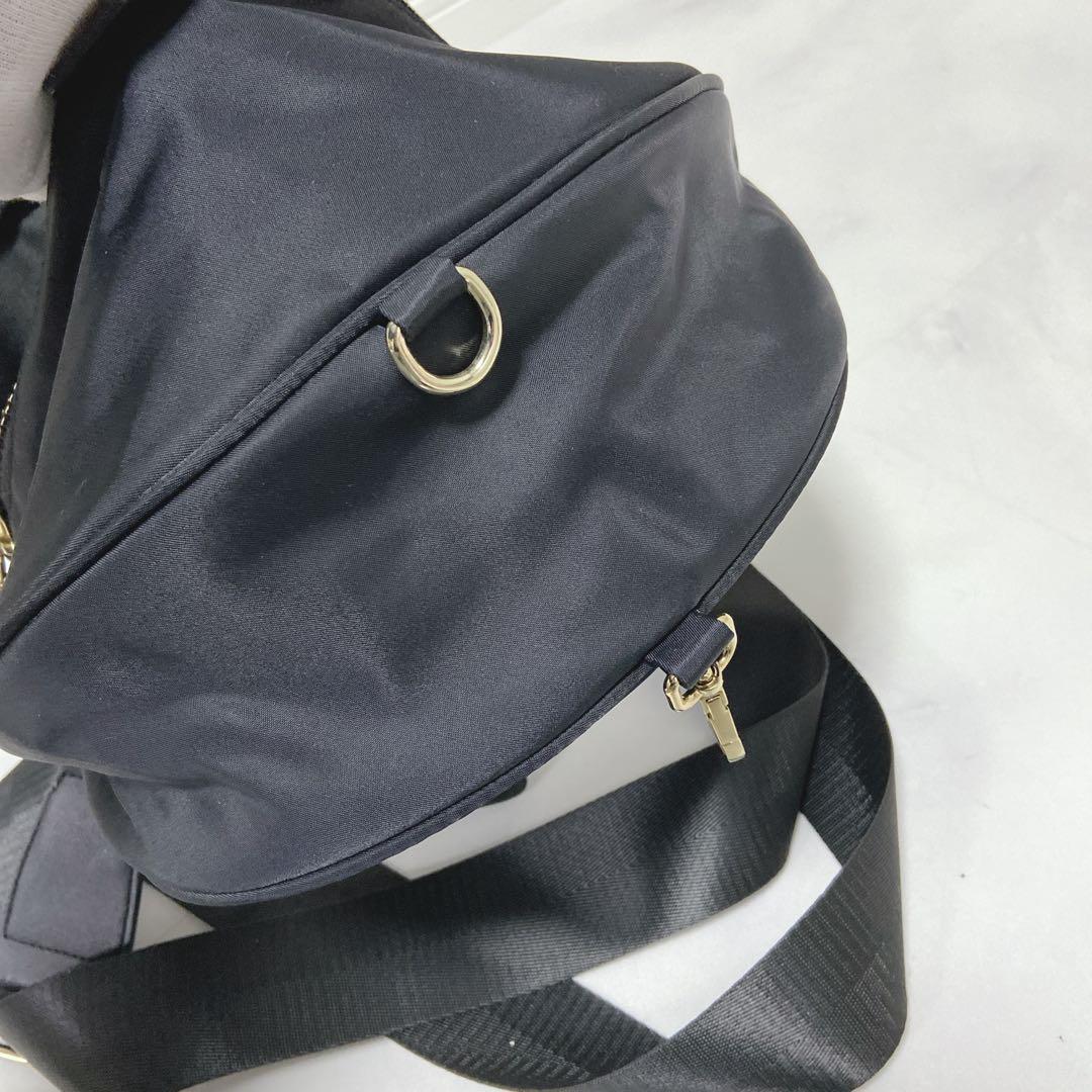 PECHINCHAR ペシンシャ メタルファスナー ショルダーバッグ 黒 極美品