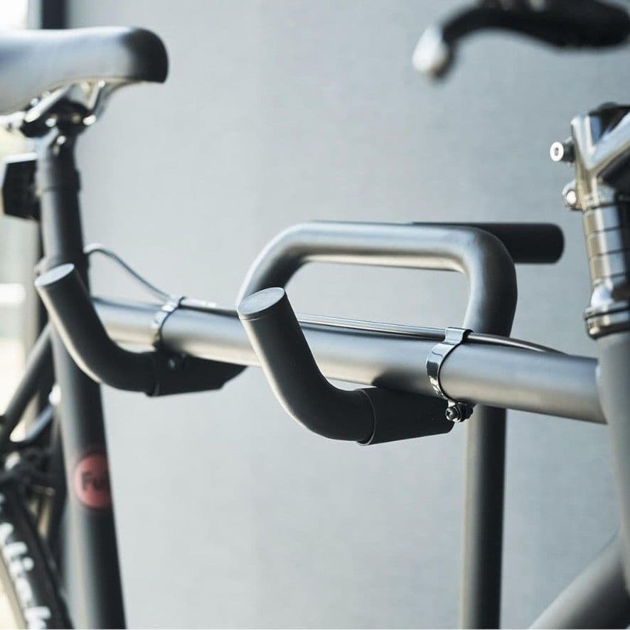 未使用 山崎実業 自転車 ディスプレイスタンド ブラック