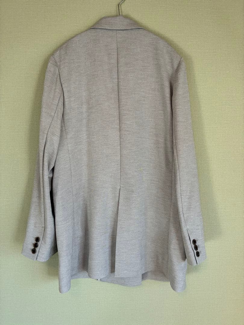SLOBE IENA リネンライクツイルダブルブレストジャケット ベージュ