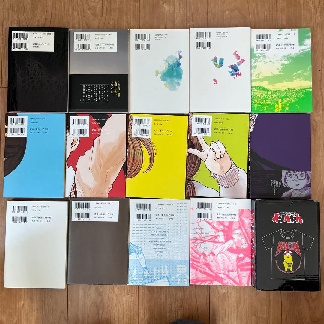 浅野いにおセット　デッドデッド　イソベヤンTシャツ　ソラニン　うみべの女の子
