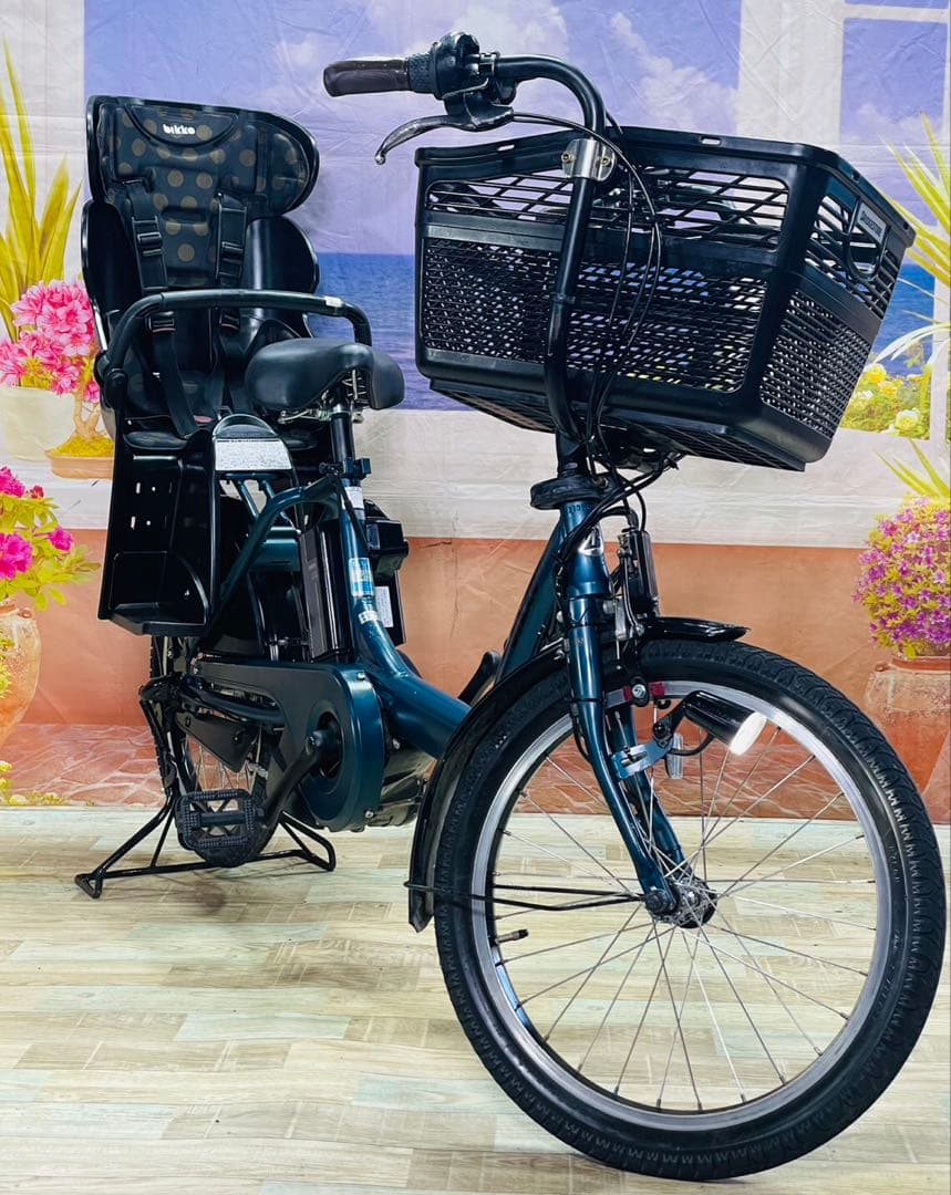 超人気！BIKKEビッケ12AH！⭐️子供乗せ電動アシスト自転車Y3526