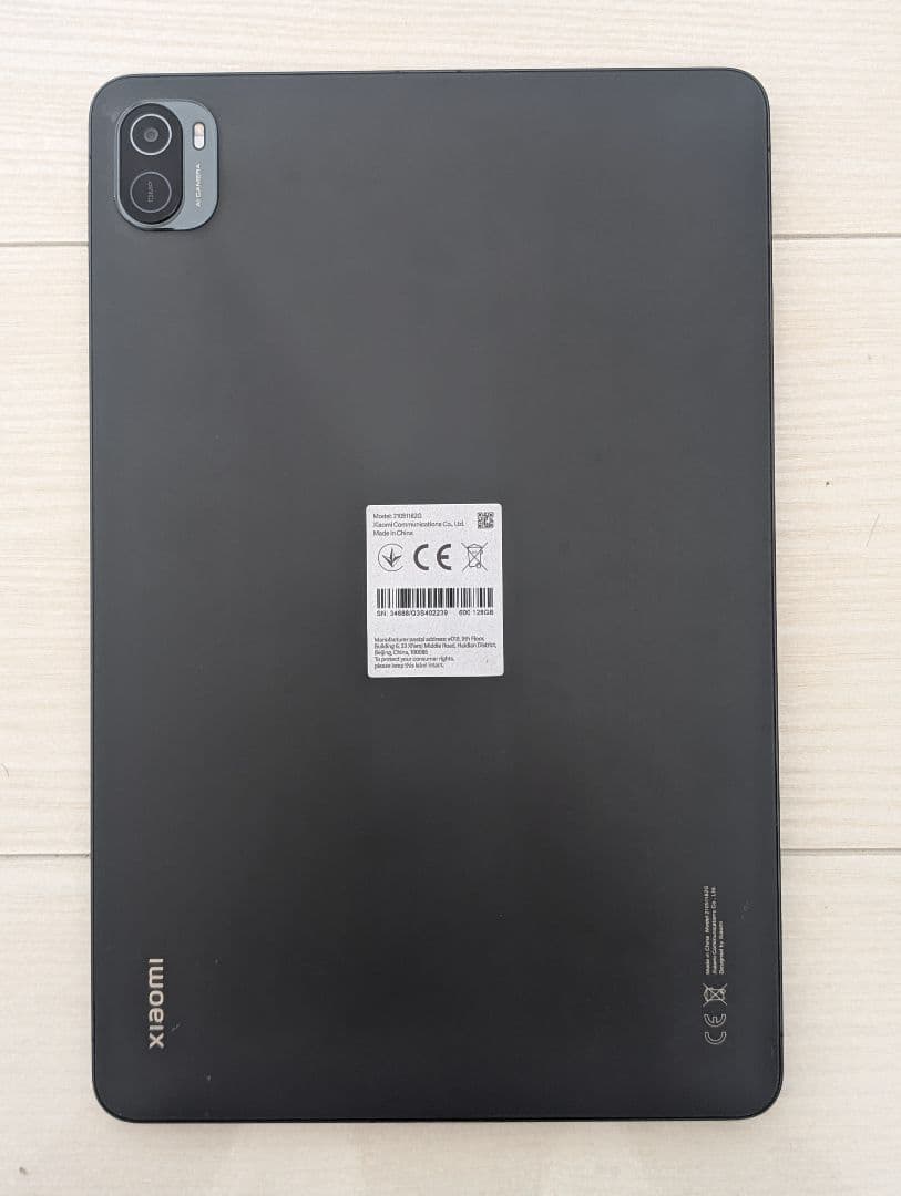 Xiaomi Pad 5（グローバル版）6GB + 128GB　本体のみ　美品