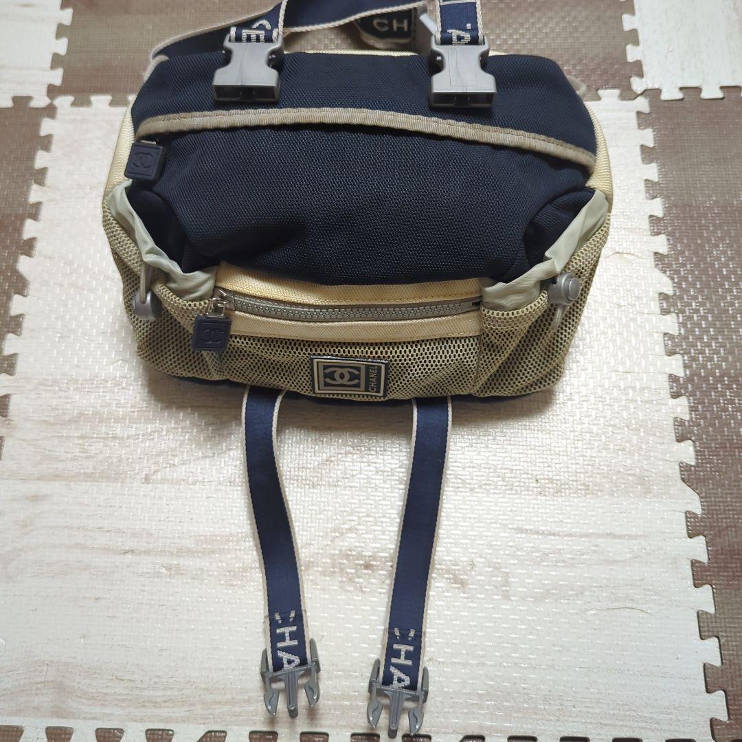 【⚠️Nv⚠️】CHANEL シャネル スポーツライン ウエストポーチ