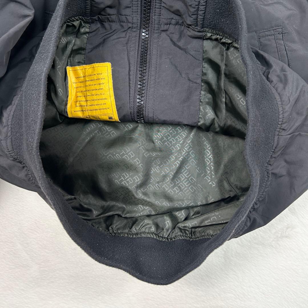 b1585【G-STAR RAW】Track Jacket　完売品　ブラック　S