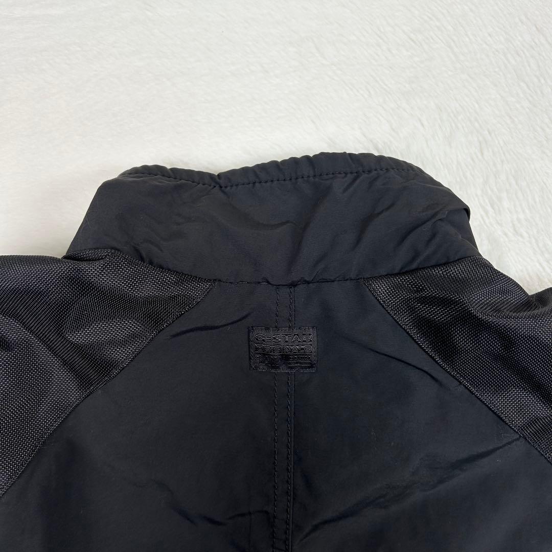 b1585【G-STAR RAW】Track Jacket　完売品　ブラック　S