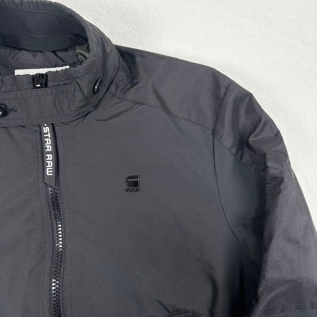 b1585【G-STAR RAW】Track Jacket　完売品　ブラック　S