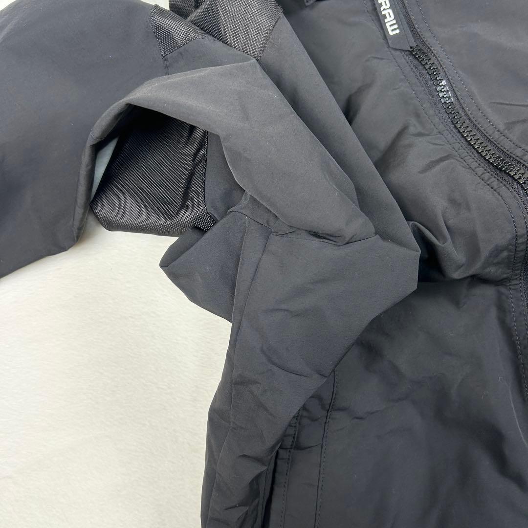 b1585【G-STAR RAW】Track Jacket　完売品　ブラック　S