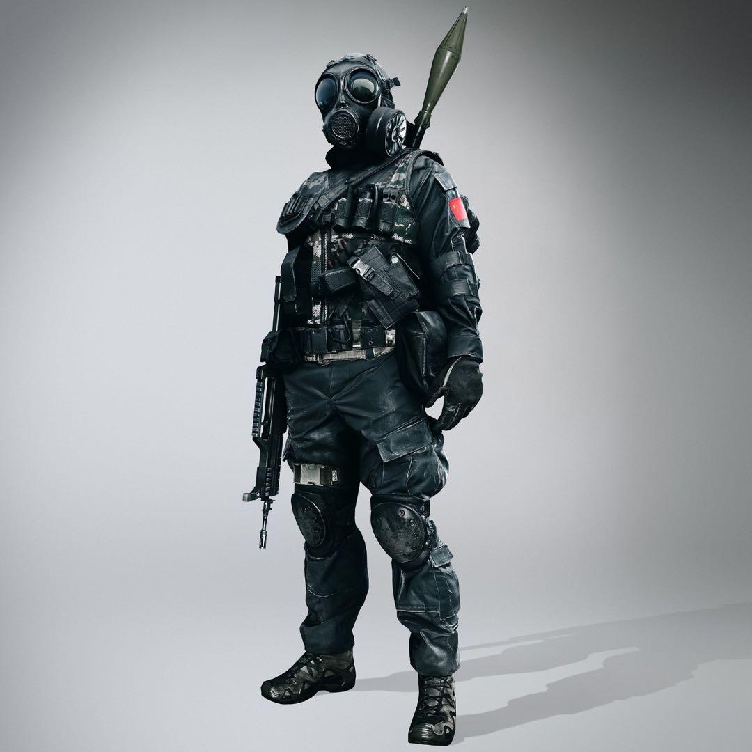 1/12サイズ Battlefield 4 工兵風 カスタムフィギュア