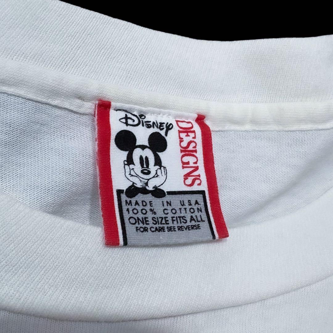 美品 90s Disney ティガー ビッグフェイスT USA製 XL相当 レア