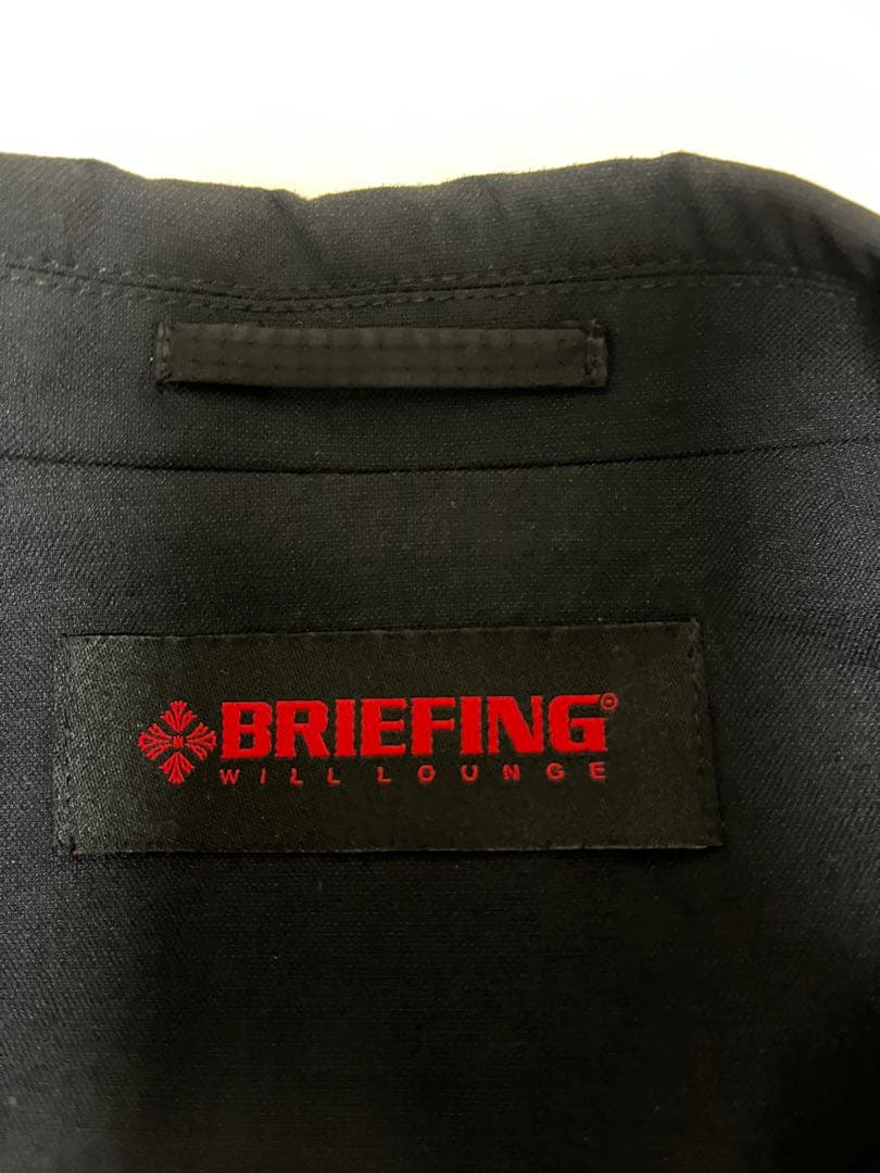 BRIEFING×WILLLOUNGEトラベルジャケット　S　ブラック