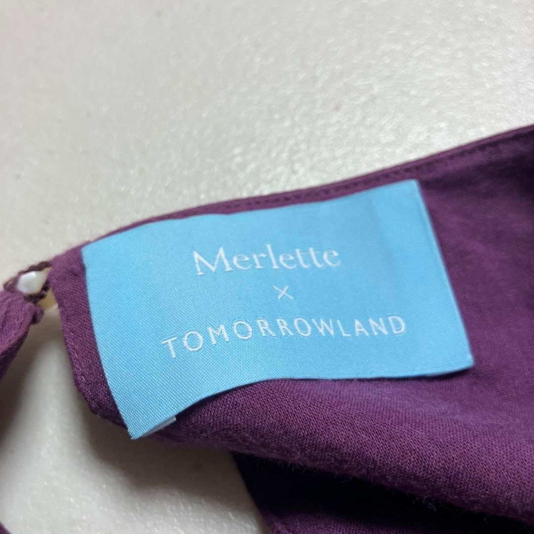 MERLETTE×TOMORROWLAND ティアードワンピース XS