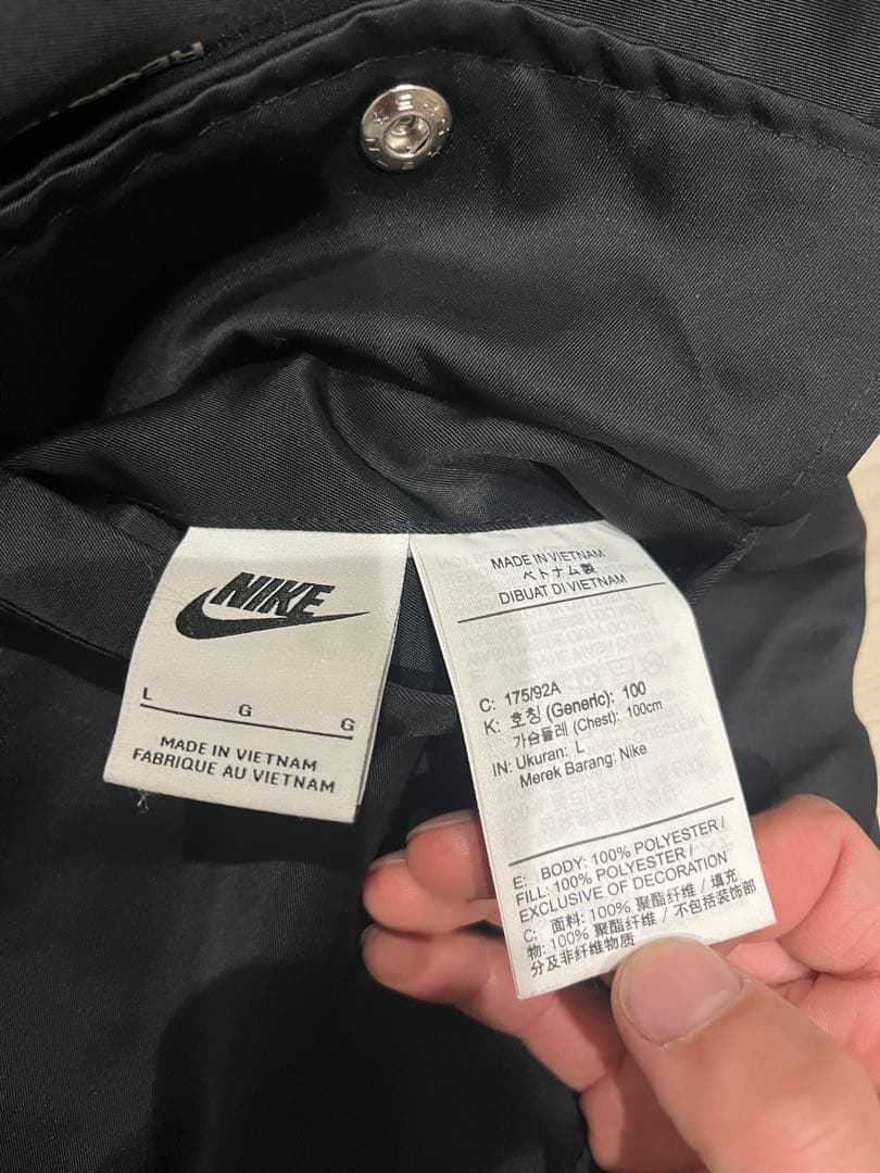 NIKE フライトジャケット　リバーシブル　Lサイズ