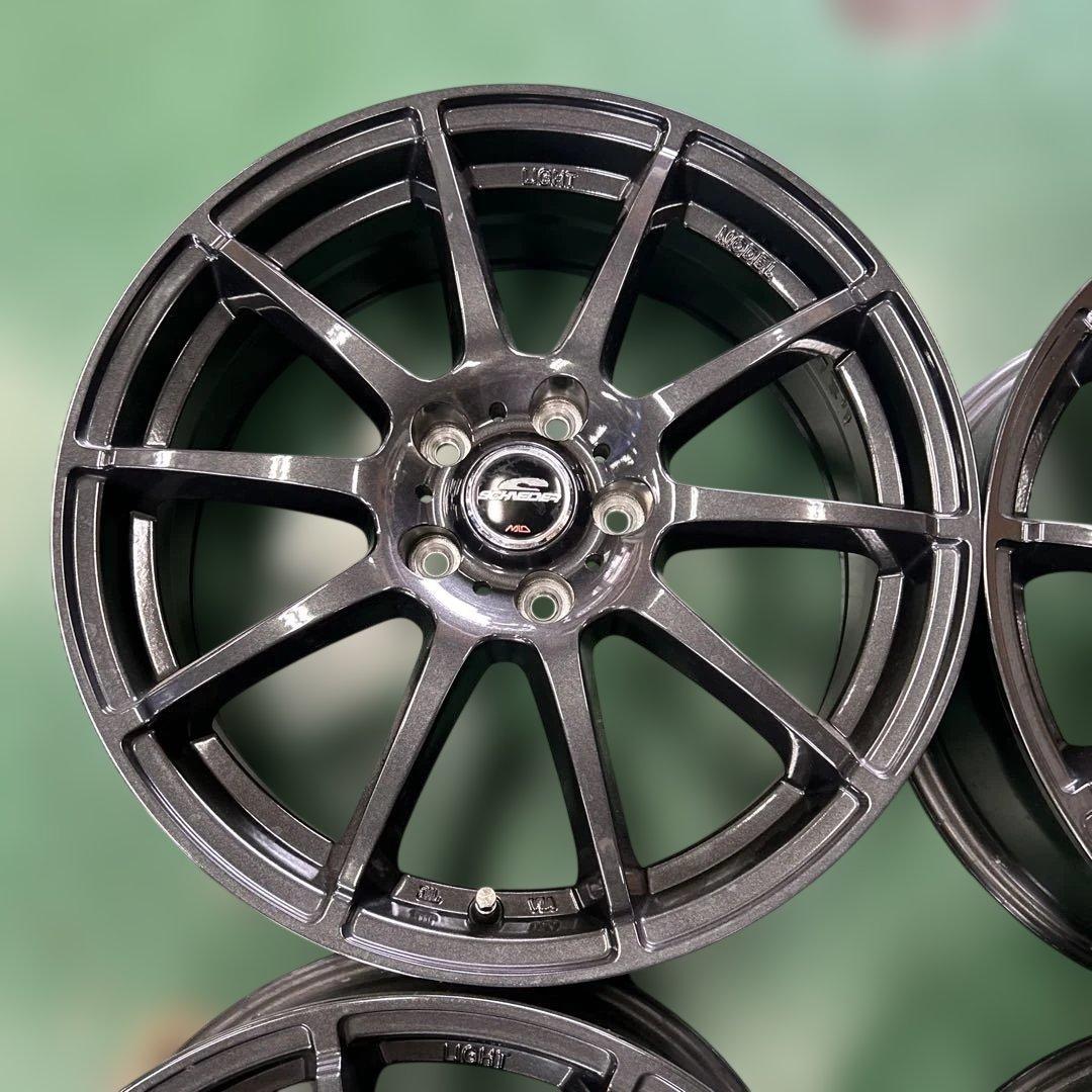 中古アルミ18X7.0　シュナイダー　ヤリスクロス、C-HR、CX5、WR-V等