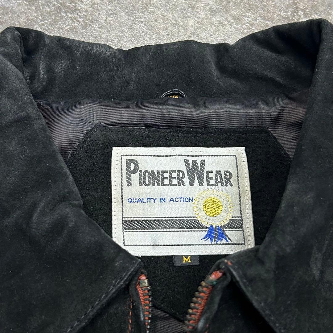 80s pioneer wear ネイティブ柄 スウェードジャケット M