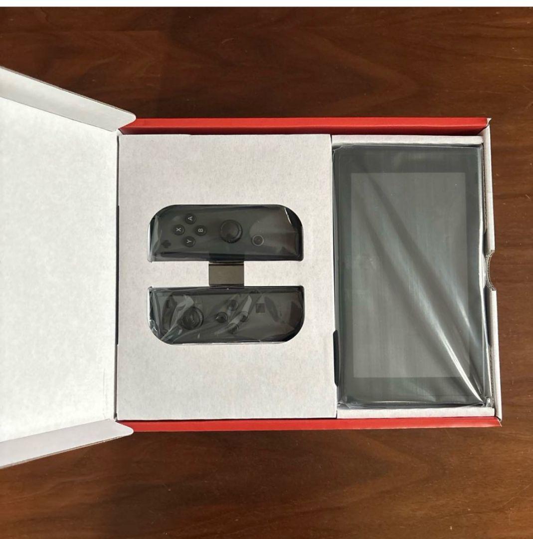 【✨新品未使用✨】Nintendo Switch 本体 グレー ジョイコン付き