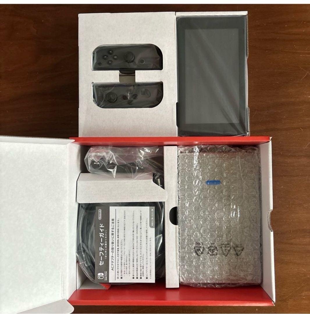 【✨新品未使用✨】Nintendo Switch 本体 グレー ジョイコン付き