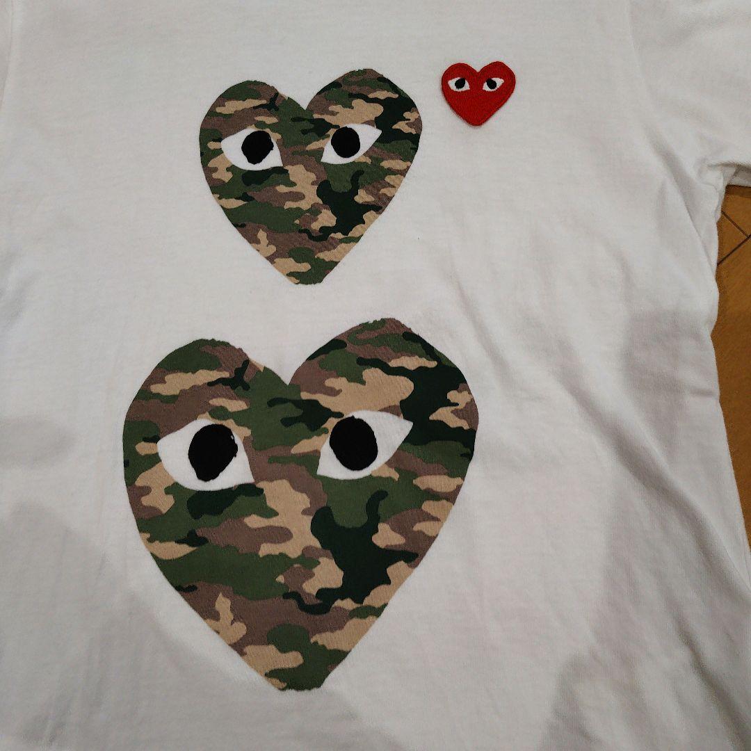 PLAY COMME des GARÇONS 迷彩　カモフラージュ　半袖Tシャツ