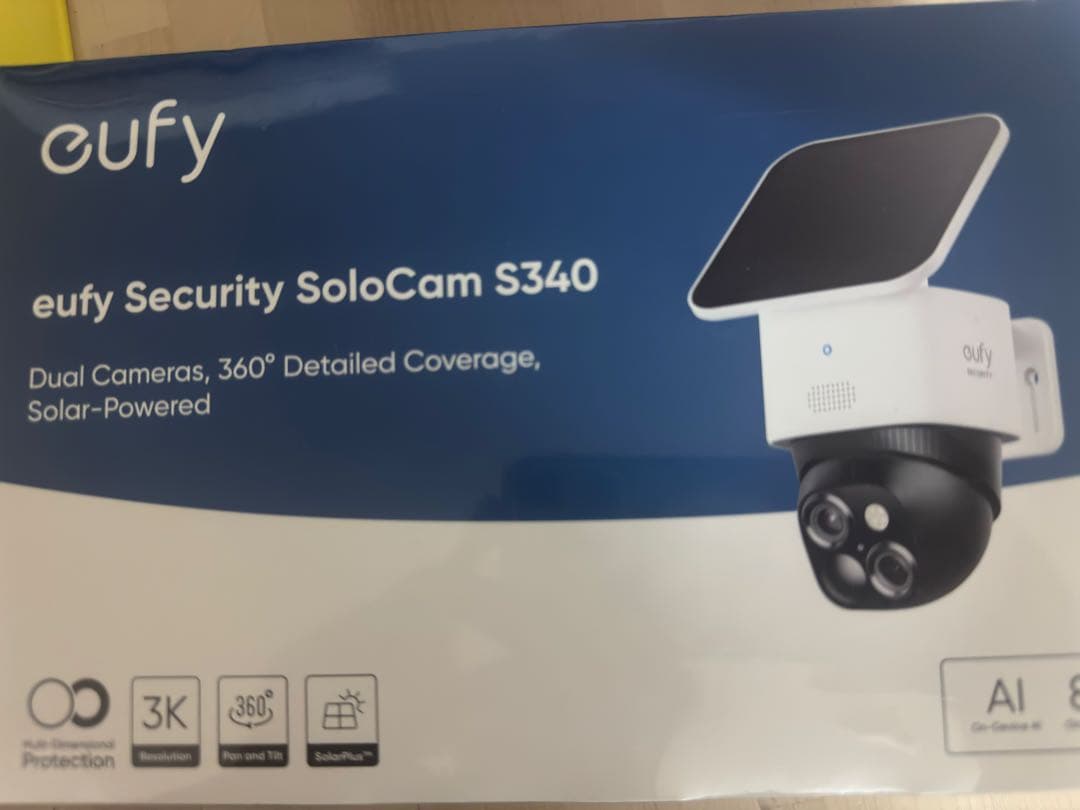 eufy Security SoloCam S340 防犯カメラ