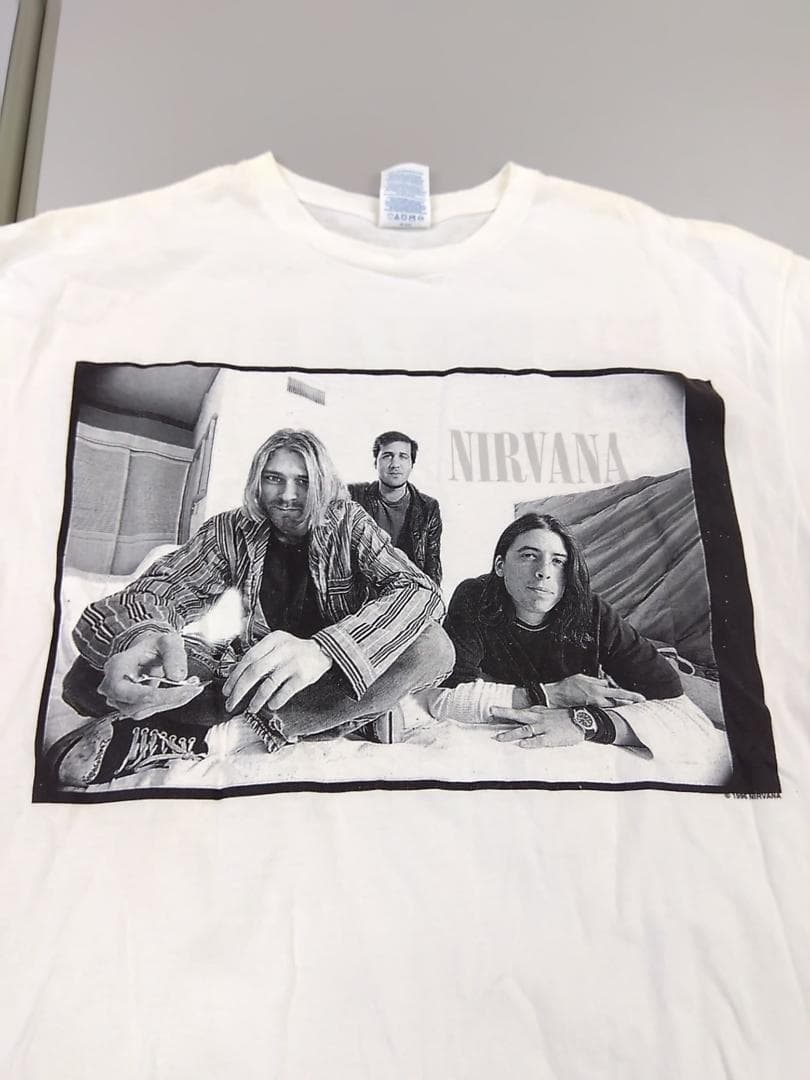 NIRVANA プリントTシャツ L ホワイト