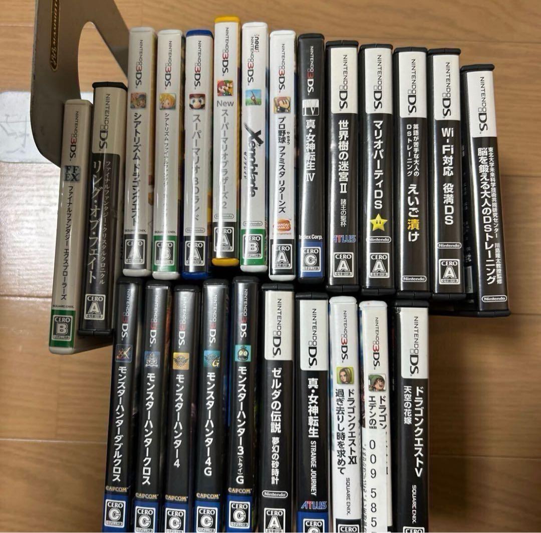 DS・ 3DS 37本+おまけ　ドラクエ5 7 9 11 シアトリ　メガテンなど