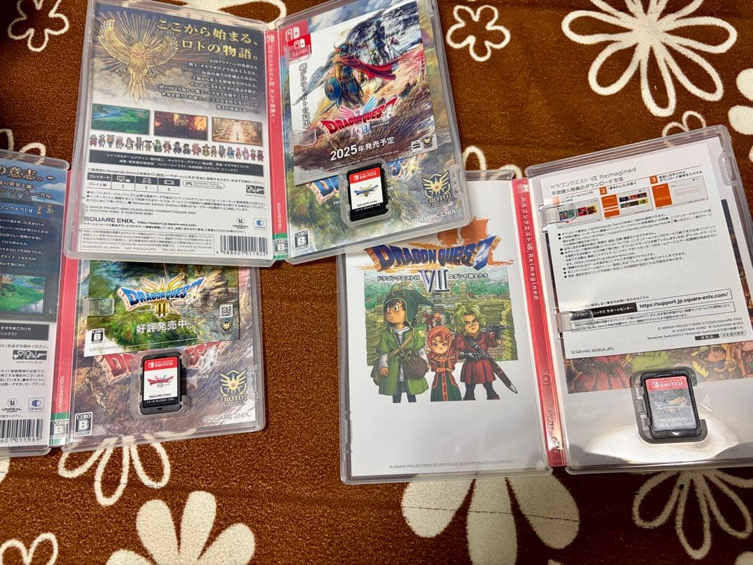 ドラゴンクエスト I ・II、III、VII セット