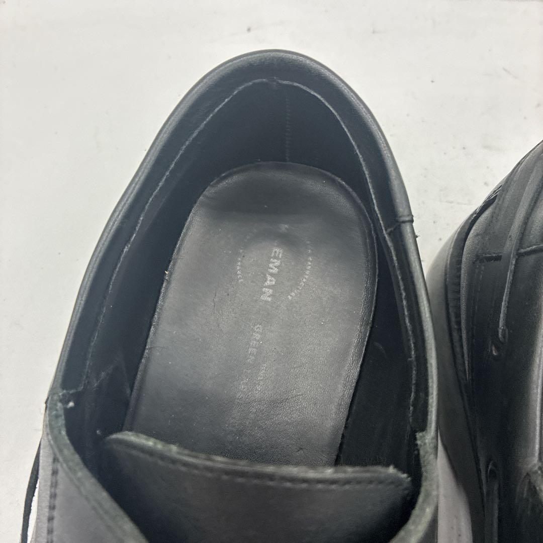 【良品】KLEMAN クレマン DONATO デッキシューズ 42 レザー 黒