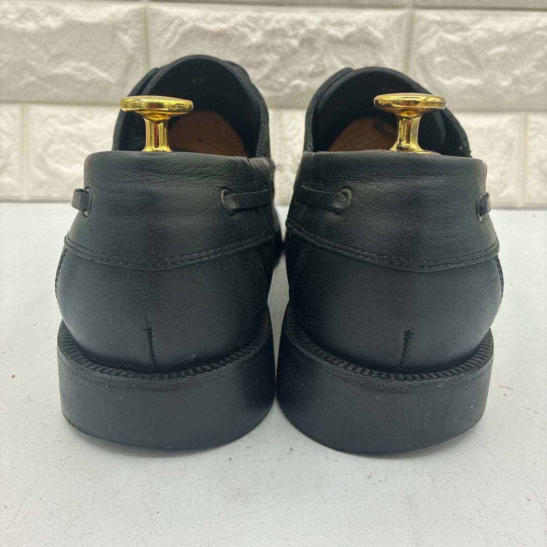【良品】KLEMAN クレマン DONATO デッキシューズ 42 レザー 黒