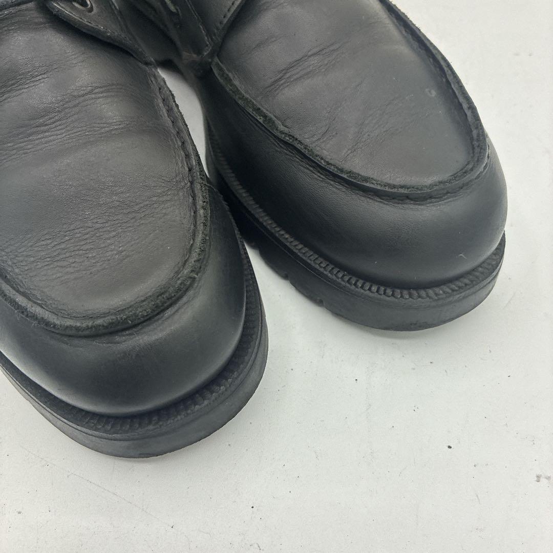 【良品】KLEMAN クレマン DONATO デッキシューズ 42 レザー 黒