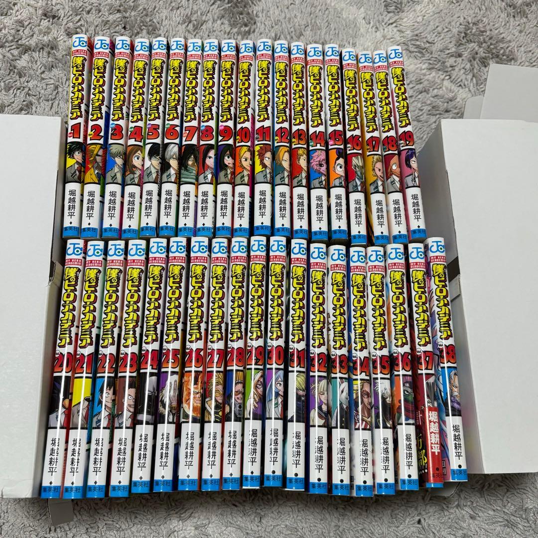 僕のヒーローアカデミア 1~38巻 ジャンプ 漫画 セット