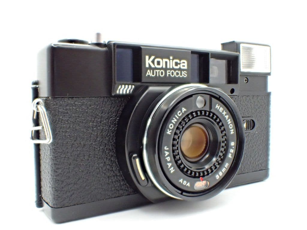 【動作確認済良品】KONICA C35 AF2 専用キャップ付き