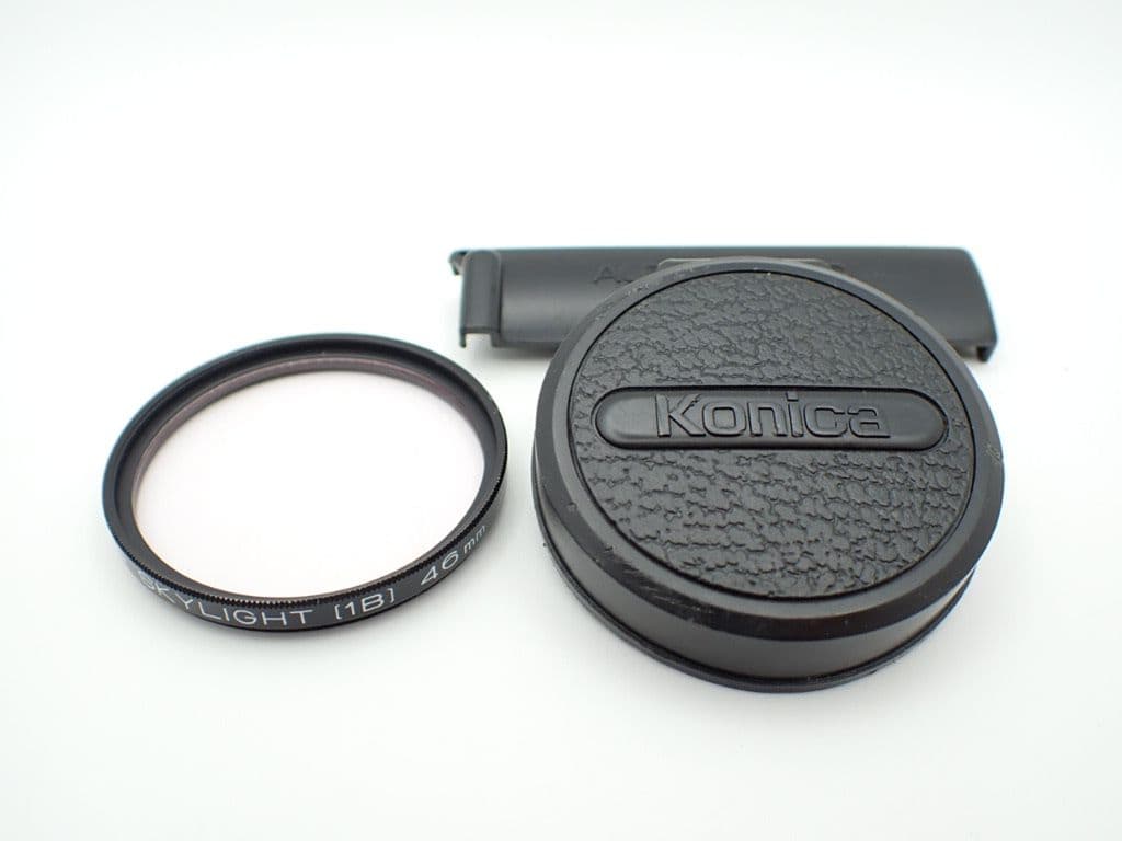 【動作確認済良品】KONICA C35 AF2 専用キャップ付き