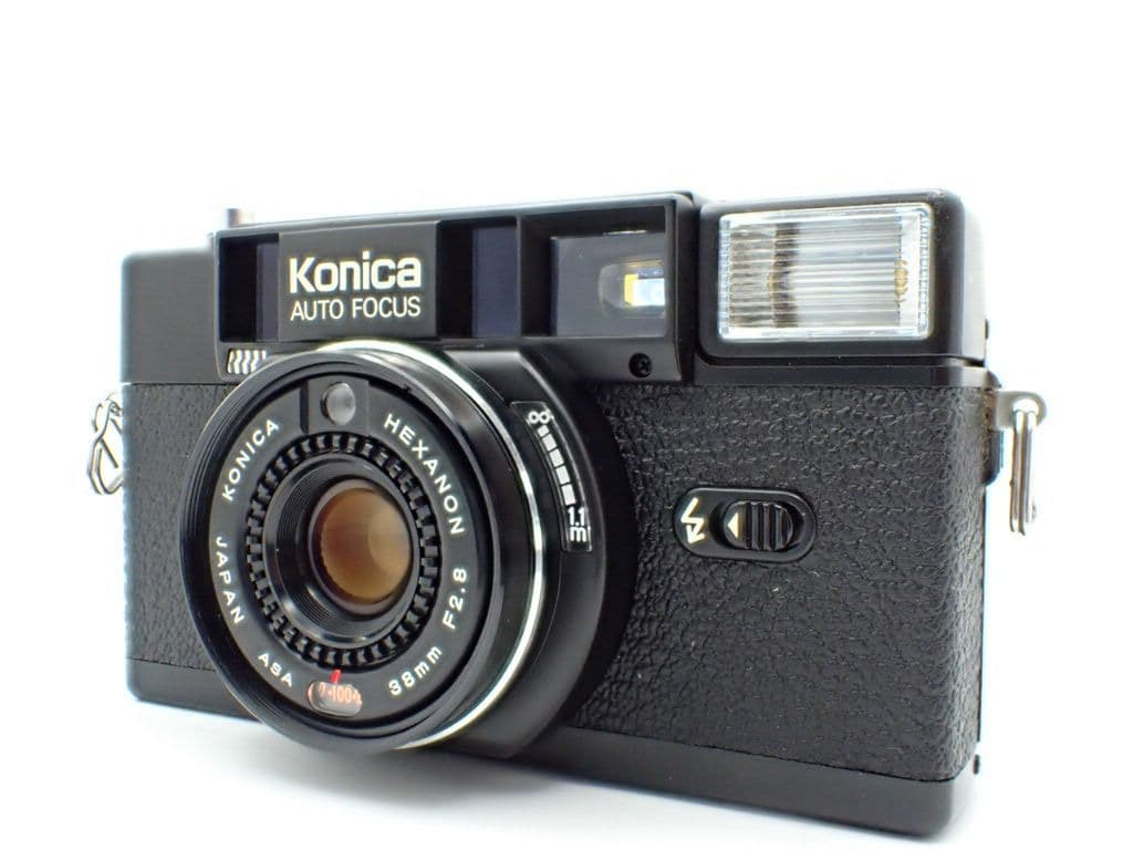 【動作確認済良品】KONICA C35 AF2 専用キャップ付き