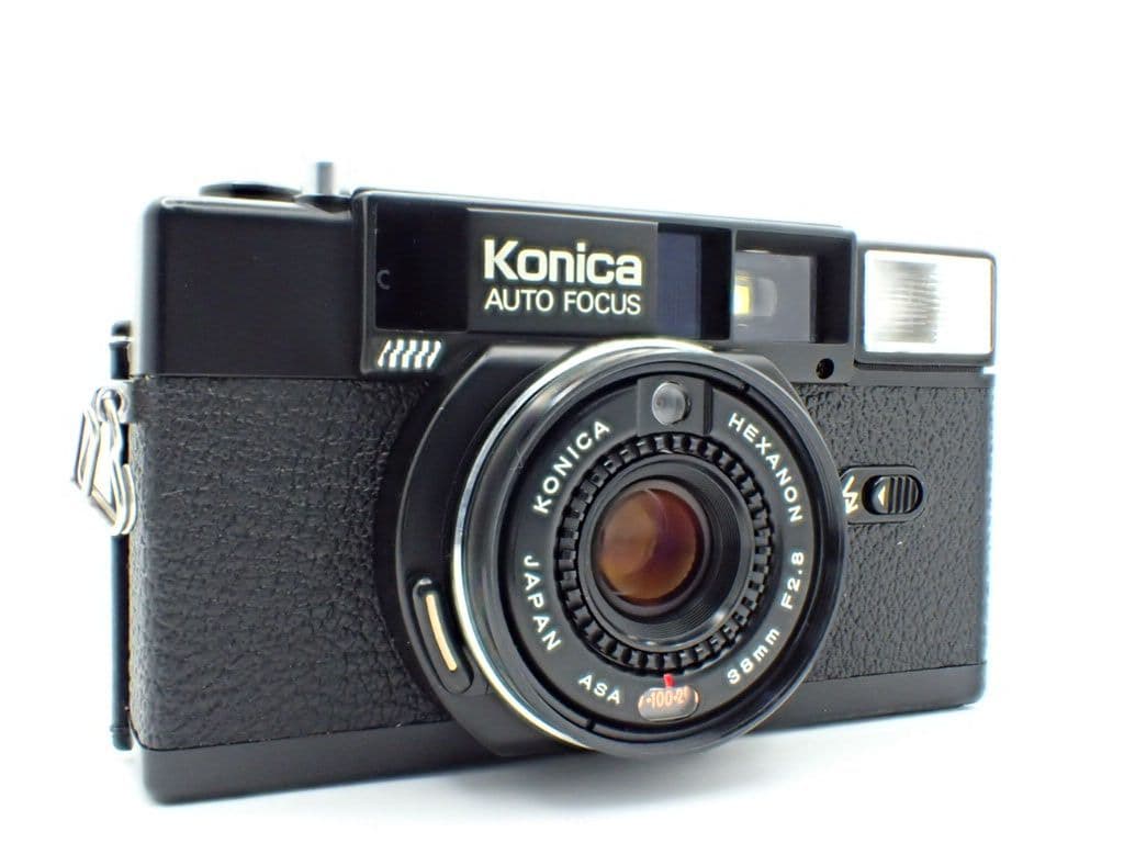 【動作確認済良品】KONICA C35 AF2 専用キャップ付き