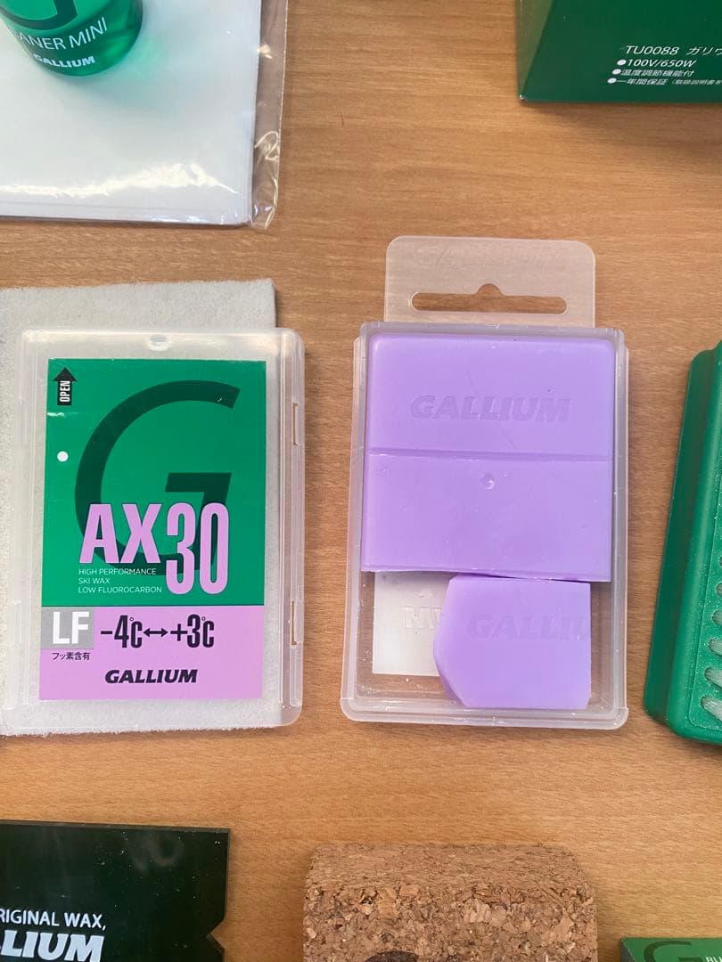スノーボード gallium wax set