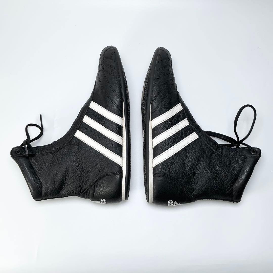 adidas　ボクシングシューズ　レスリング　ハイカット　ブラック　23cm
