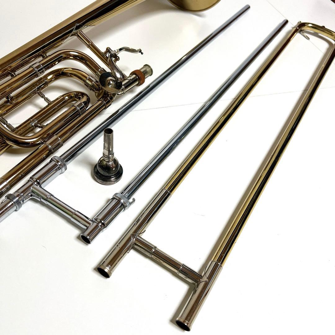【良品】Bach USA テナーバストロンボーン　吹奏楽　管楽器　バック