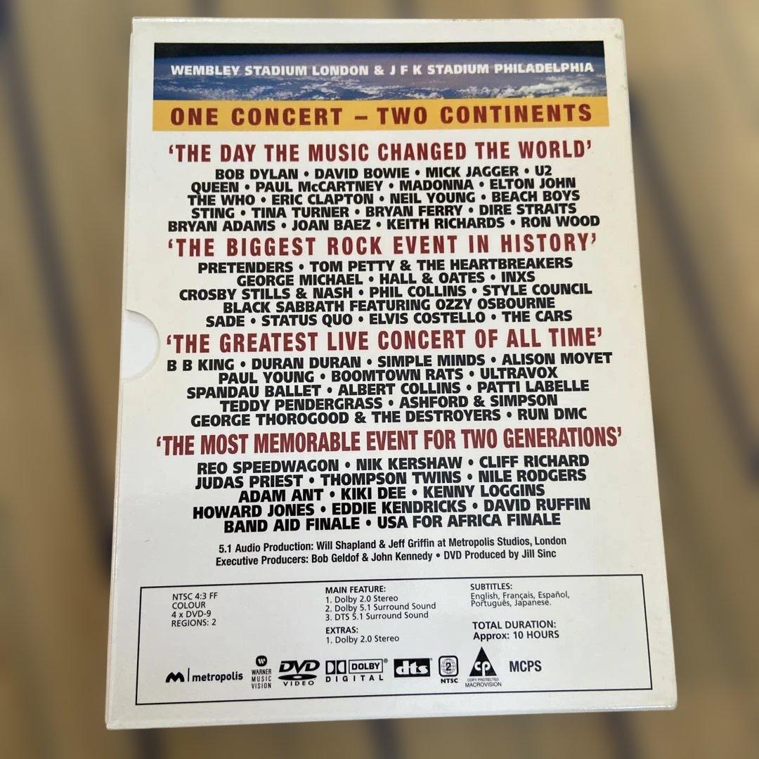 LIVE AID DVD 1985年7月13日 DVD