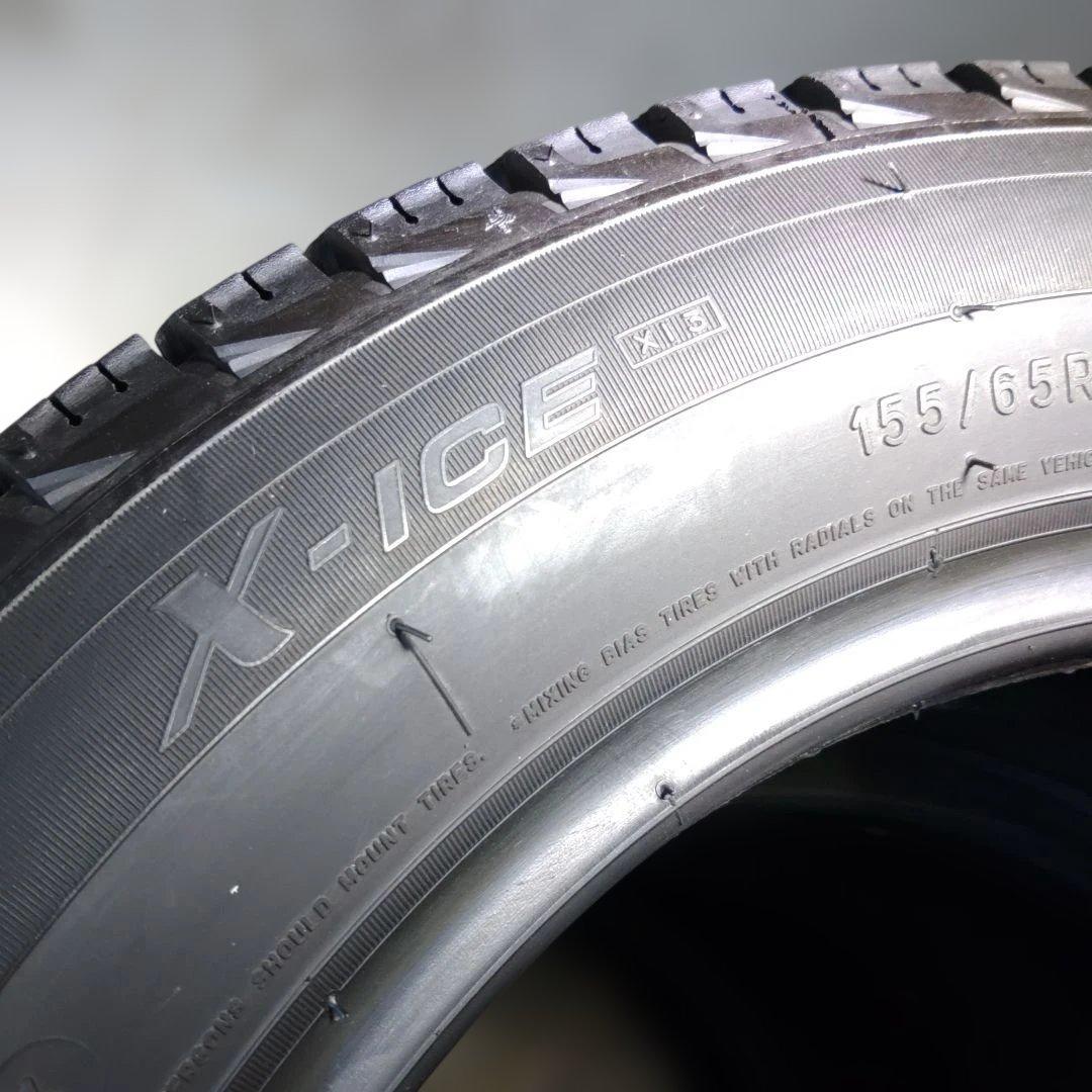 中古　ミシュラン冬タイヤＸ-ＩＣＥ155/65R14　４本セット