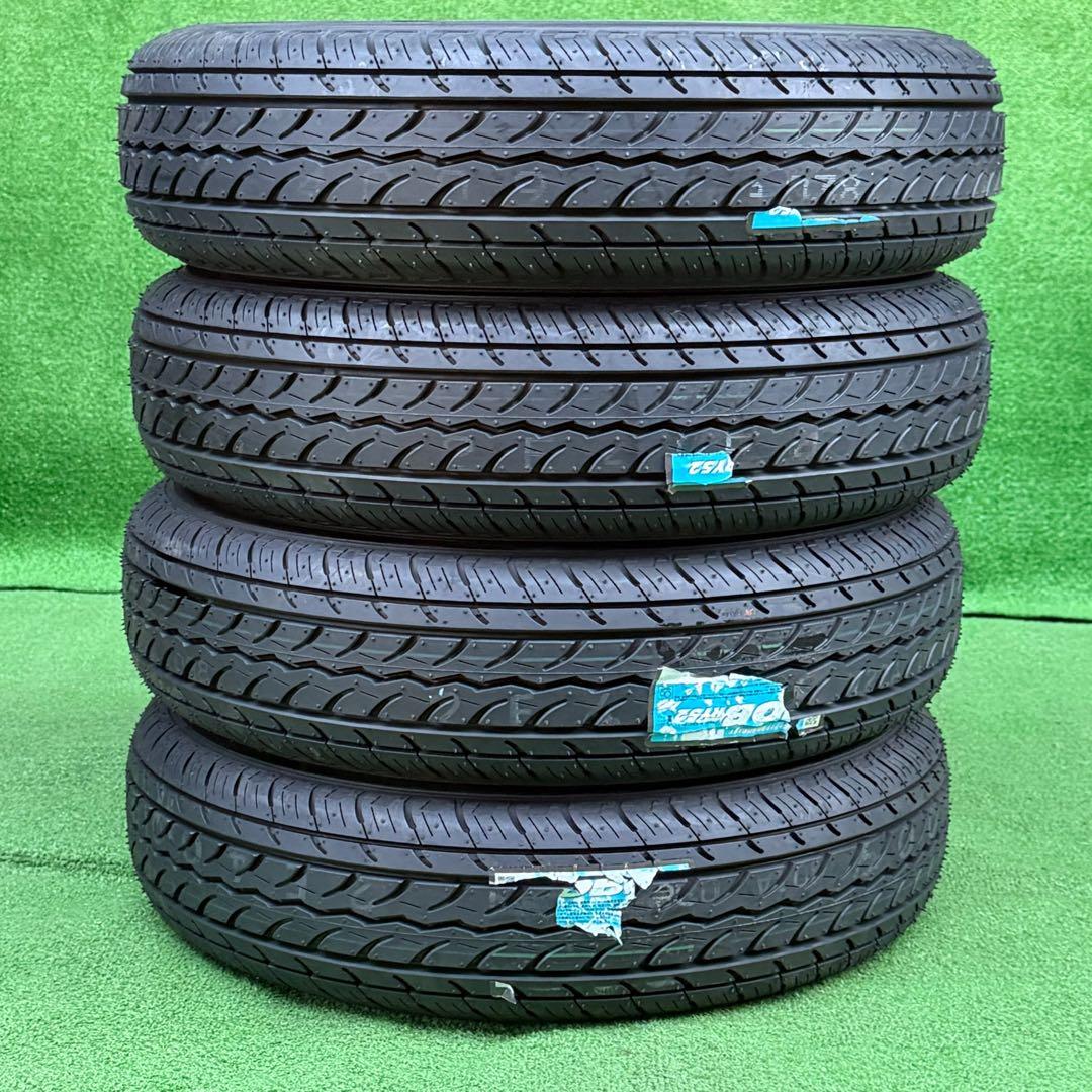 未使用の近い 送料込ヨコハマJOB RY52◆155R12 6PRLT4本セット