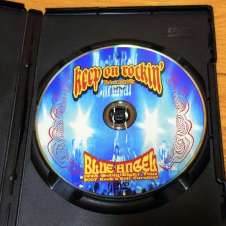 ブルーエンジェル KEEP ON ROCKIN'　ロカビリー　LIVE　DVD
