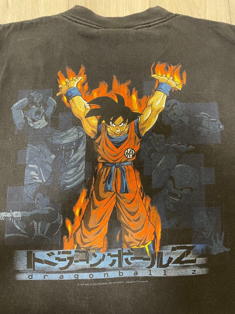 そ*ば様 黒タグ 完璧フェード ドラゴンボール ヴィンテージTシャツ XL 孫悟